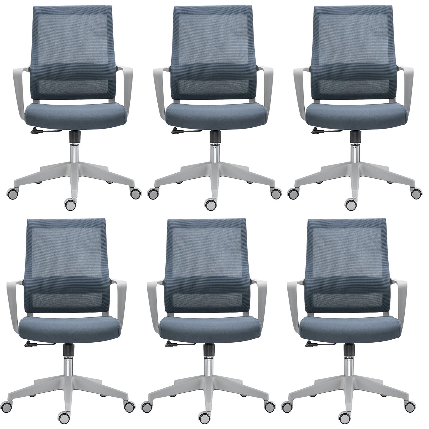 Eigentijdse fauteuil, opklapbare armleuning, verstelbare zithoogte, bureaustoel