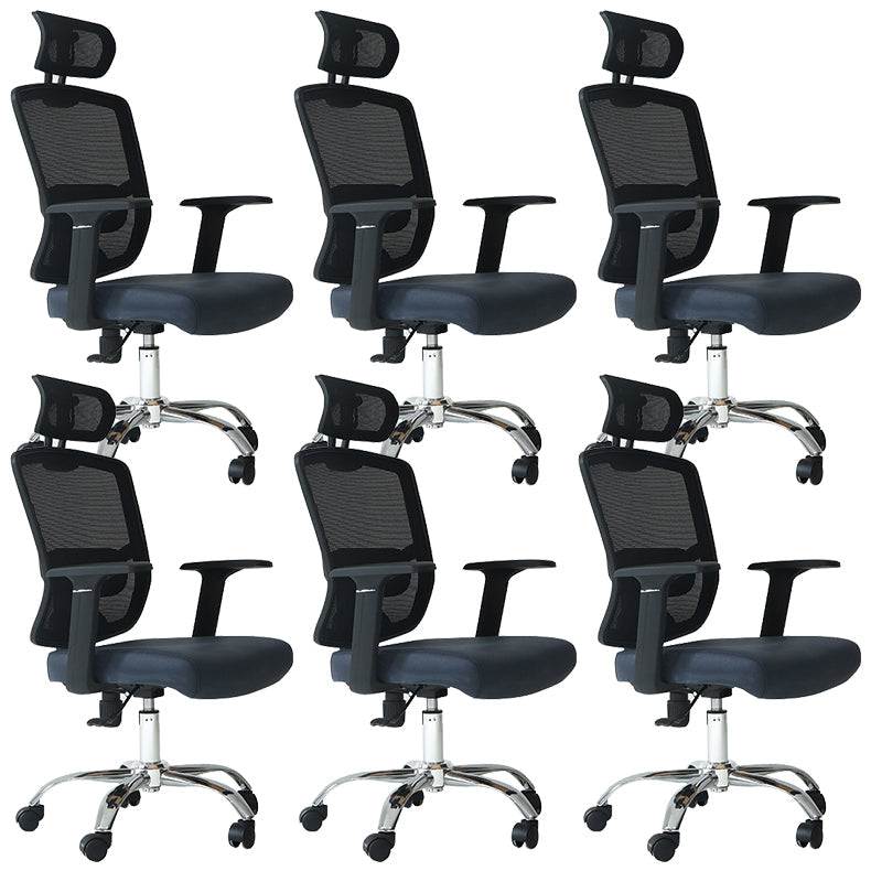 Eigentijdse ergonomische bureaustoel Bureaustoel met kantelmechanisme en hoge rugleuning