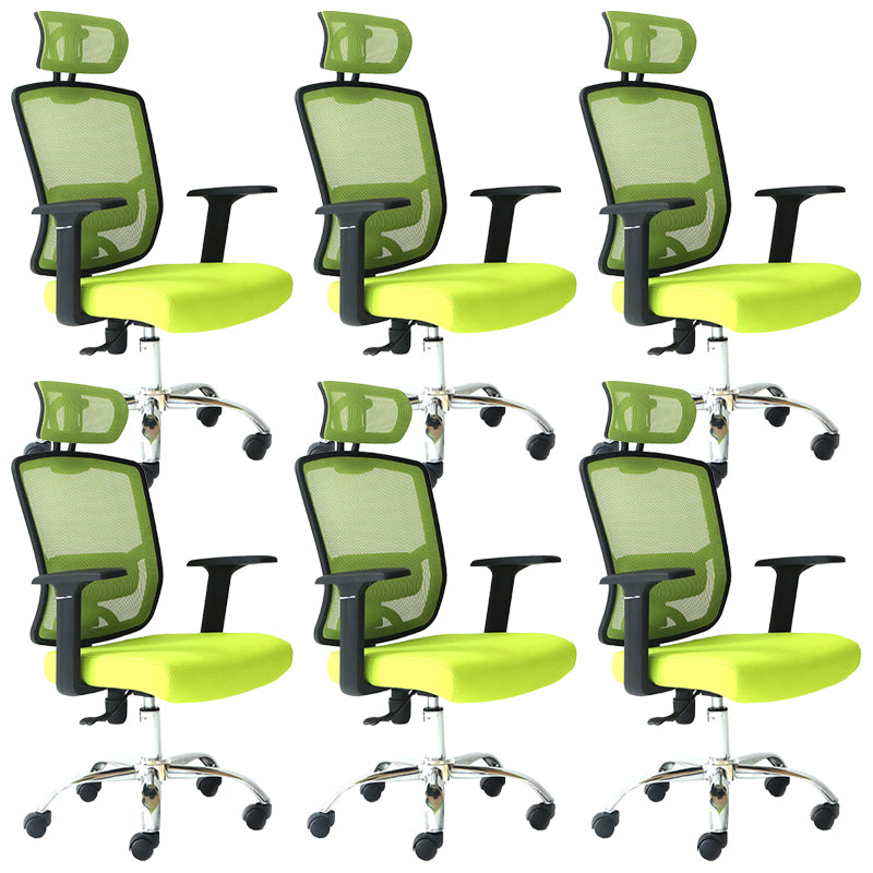 Eigentijdse ergonomische bureaustoel Bureaustoel met kantelmechanisme en hoge rugleuning