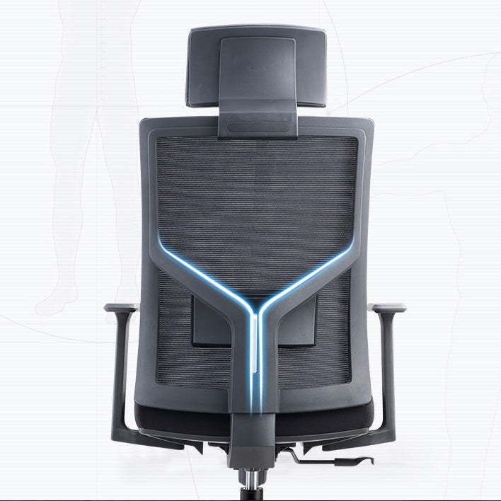 Contemporary Office Chair Mesh Computer Chair Ergonomic High Back Task Chair Clearhalo 'furn' 'furn_office_chair' 'Furniture' 'Office Chairs' 'Office Furniture' 'office_chair' 6070078