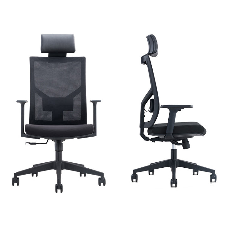 Contemporary Office Chair Mesh Computer Chair Ergonomic High Back Task Chair Clearhalo 'furn' 'furn_office_chair' 'Furniture' 'Office Chairs' 'Office Furniture' 'office_chair' 6070084