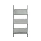 Modem & Contemporary Silver Bookcase Etagere Metal Book Shelf