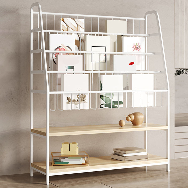 6 Shelves Shelf Bookcase Contemporary Shelves Included Bookshelf 10.6" Wide