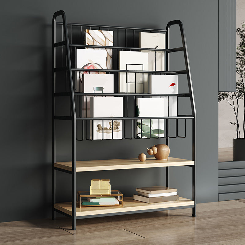 6 Shelves Shelf Bookcase Contemporary Shelves Included Bookshelf 10.6" Wide