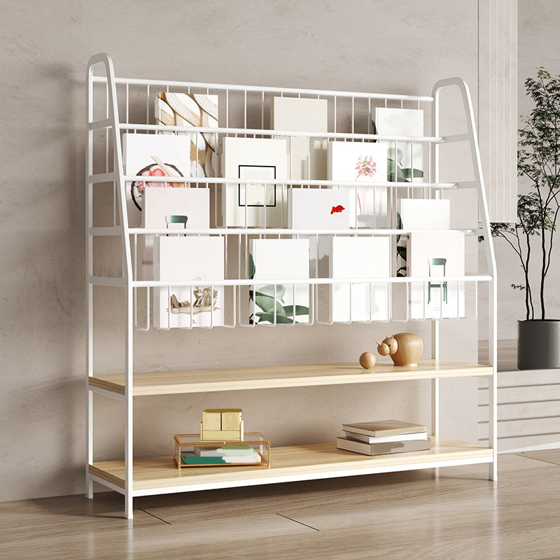 6 Shelves Shelf Bookcase Contemporary Shelves Included Bookshelf 10.6" Wide
