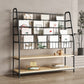 6 Shelves Shelf Bookcase Contemporary Shelves Included Bookshelf 10.6" Wide