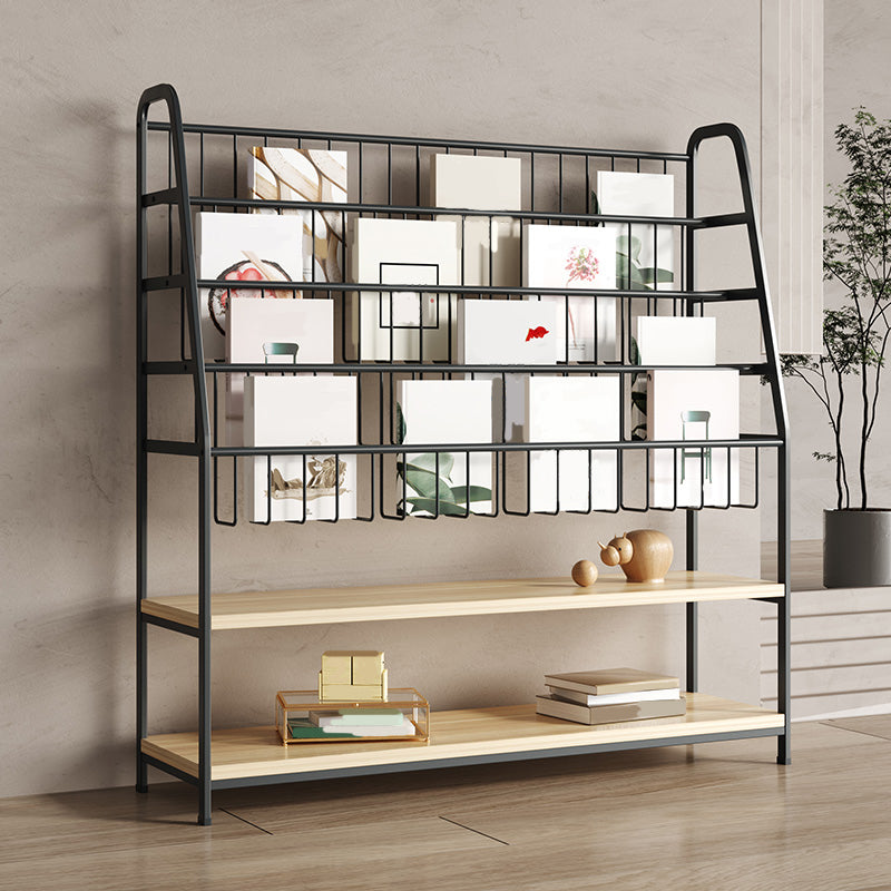 6 Shelves Shelf Bookcase Contemporary Shelves Included Bookshelf 10.6" Wide