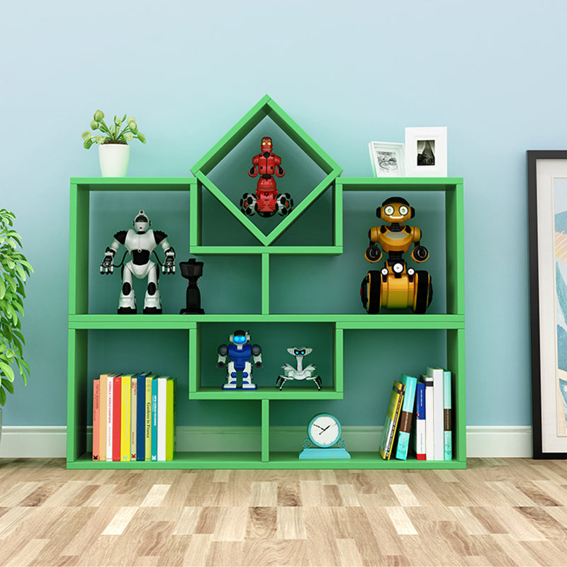 Open Bookcase Bookshelf 7.9" Wide Engineered Wood Bookcase for Office