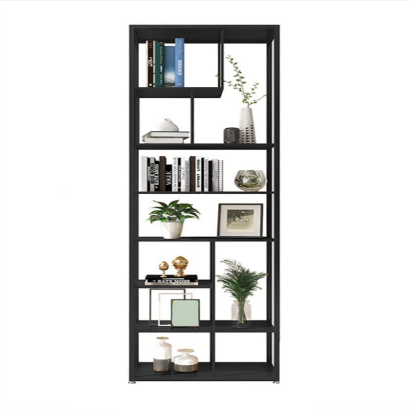 Geometric Metal Shelf Bookcase Glam Vertical Open Book Shelf Clearhalo 'Bookcases' 'furn' 'furn_bookcases' 'Furniture' 'Office Furniture' 6070381