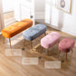 14.2"H Glam Bench Cushioned Tufted Entryway and Bedroom Bench Clearhalo 'Benches' 'Chairs & Seating' 'furn' 'furn_benches' 'Furniture' 'Living Room Furniture' 6070497