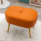 14.2"H Glam Bench Cushioned Tufted Entryway and Bedroom Bench 17.7"L x 11.8"W x 14.2"H Orange Clearhalo 'Benches' 'Chairs & Seating' 'furn' 'furn_benches' 'Furniture' 'Living Room Furniture' 6070515