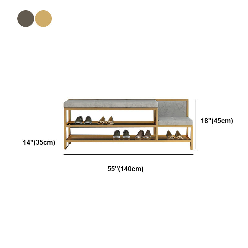 Banc d'entrée de 13,8 pouces de large