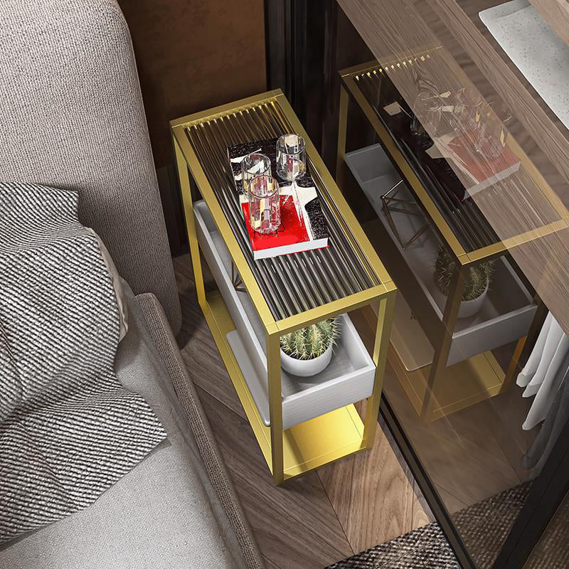 Mortore moderno moderno da comodino moderno da 17,72 pollici.