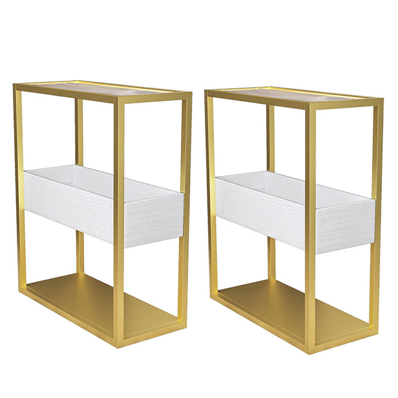 Mortore moderno moderno da comodino moderno da 17,72 pollici.