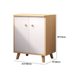 Zeitgenössische Aufbewahrungstruhe Holzlagerstruhe für Schlafzimmer 14,9 "breit