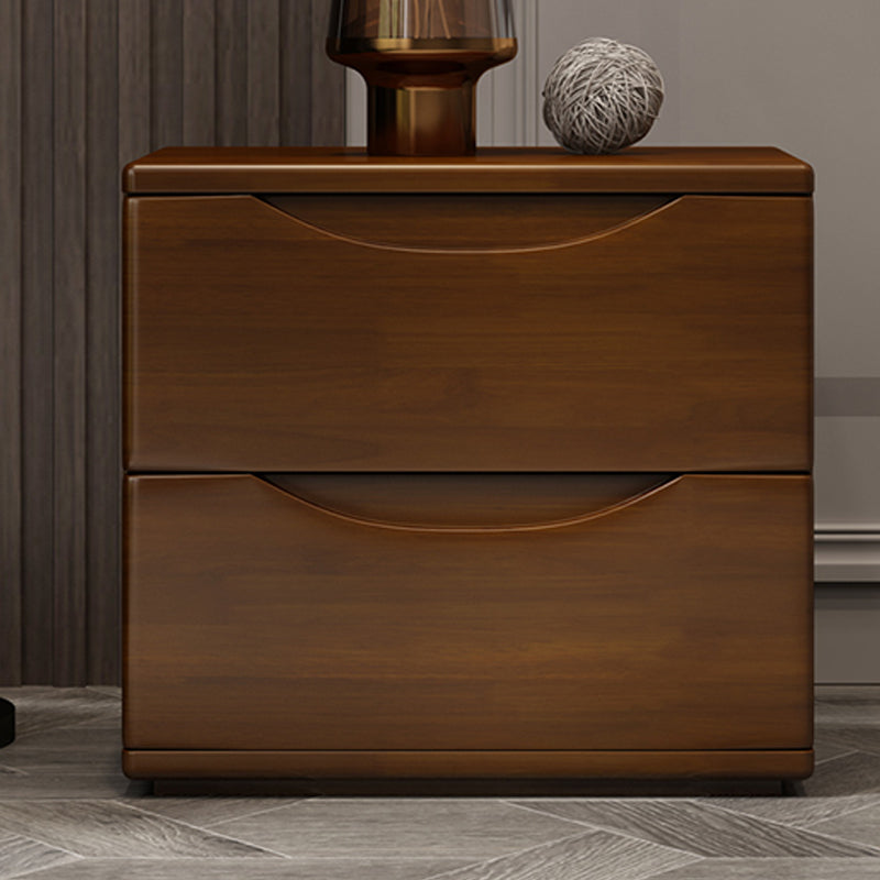 2 /3 laden houten dressoir modern 16 "w opslagkist voor slaapkamer