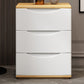 2 /3 laden houten dressoir modern 16 "w opslagkist voor slaapkamer