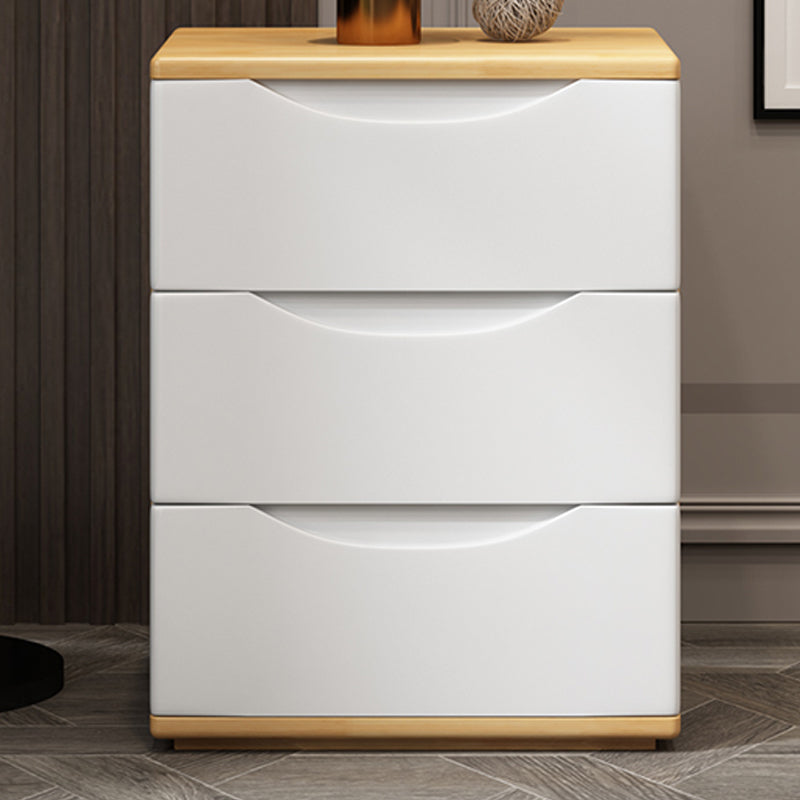 2 /3 laden houten dressoir modern 16 "w opslagkist voor slaapkamer