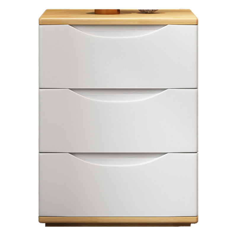 2 /3 laden houten dressoir modern 16 "w opslagkist voor slaapkamer