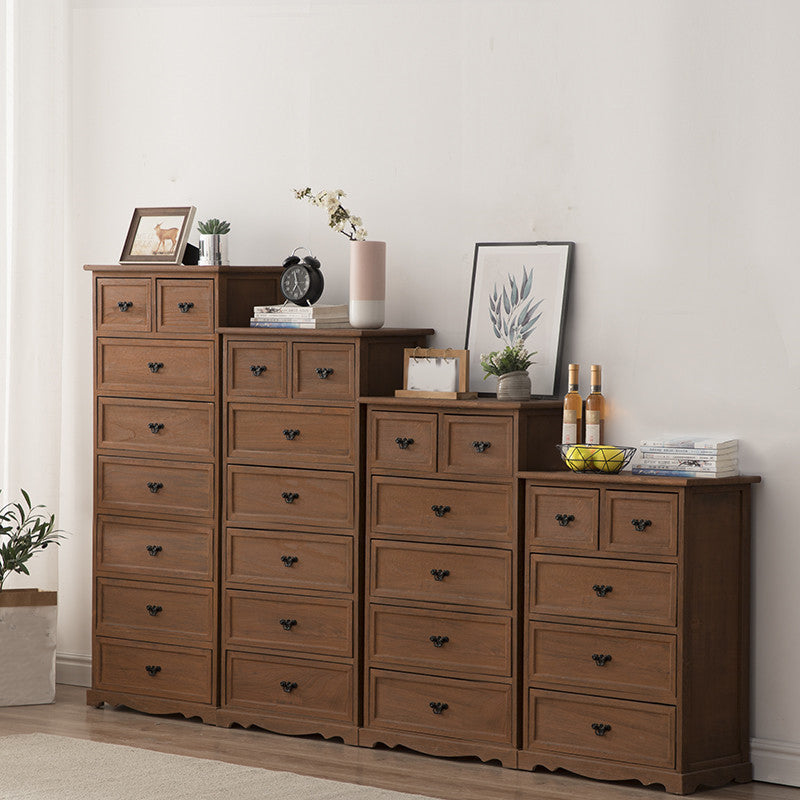 12" W Vertical Lingerie Chest Traditional Bedroom Storage Chest with Drawers Clearhalo 'Bedroom Furniture' 'Dressers & Chests' 'dressers_chests' 'furn' 'furn_dressers_chests' 'Furniture' 6070995