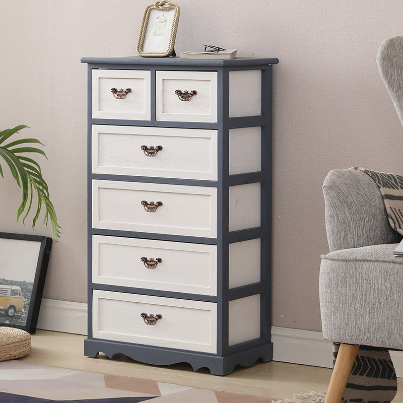 12" W Vertical Lingerie Chest Traditional Bedroom Storage Chest with Drawers Clearhalo 'Bedroom Furniture' 'Dressers & Chests' 'dressers_chests' 'furn' 'furn_dressers_chests' 'Furniture' 6070998