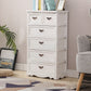 12" W Vertical Lingerie Chest Traditional Bedroom Storage Chest with Drawers 20"L x 12"W x 35"H White Clearhalo 'Bedroom Furniture' 'Dressers & Chests' 'dressers_chests' 'furn' 'furn_dressers_chests' 'Furniture' 6070999
