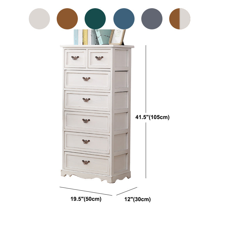 12" W Vertical Lingerie Chest Traditional Bedroom Storage Chest with Drawers Clearhalo 'Bedroom Furniture' 'Dressers & Chests' 'dressers_chests' 'furn' 'furn_dressers_chests' 'Furniture' 6071027