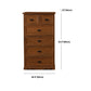 12" W Vertical Lingerie Chest Traditional Bedroom Storage Chest with Drawers Clearhalo 'Bedroom Furniture' 'Dressers & Chests' 'dressers_chests' 'furn' 'furn_dressers_chests' 'Furniture' 6071029