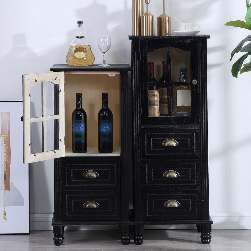 引き出し付きの海里の垂直寝室の胸木製の収納チェスト