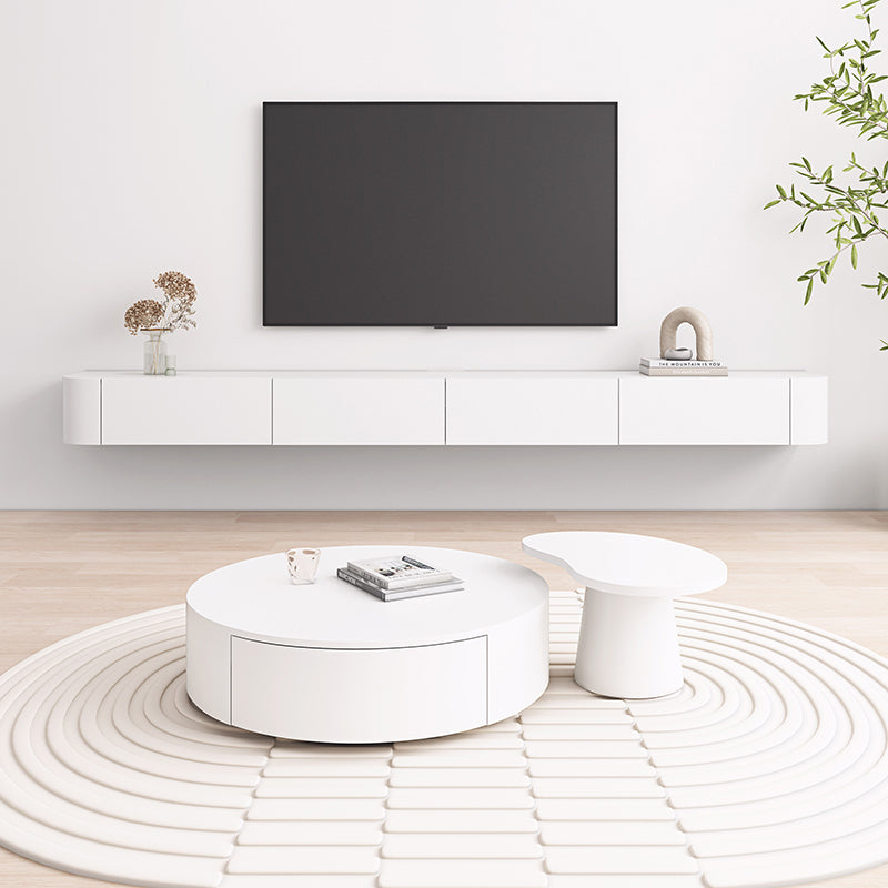 Console de stand de stockage de stockage de stand de télévision moderne avec tiroirs