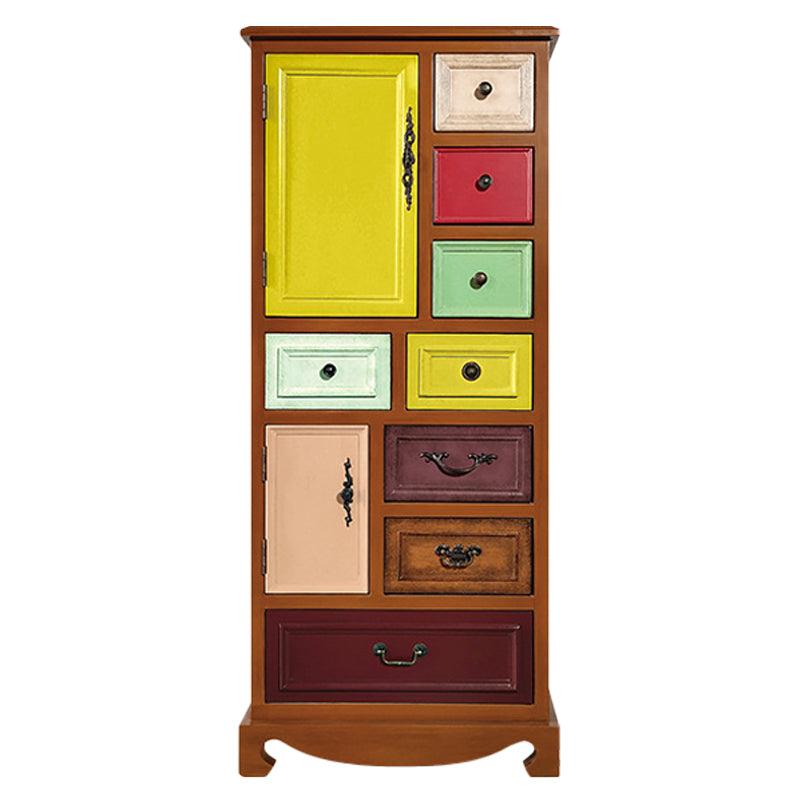 Amerikaanse traditionele opbergkast vast hout opbergkast dressoir