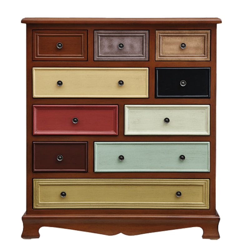 Amerikaanse traditionele opbergkast vast hout opbergkast dressoir