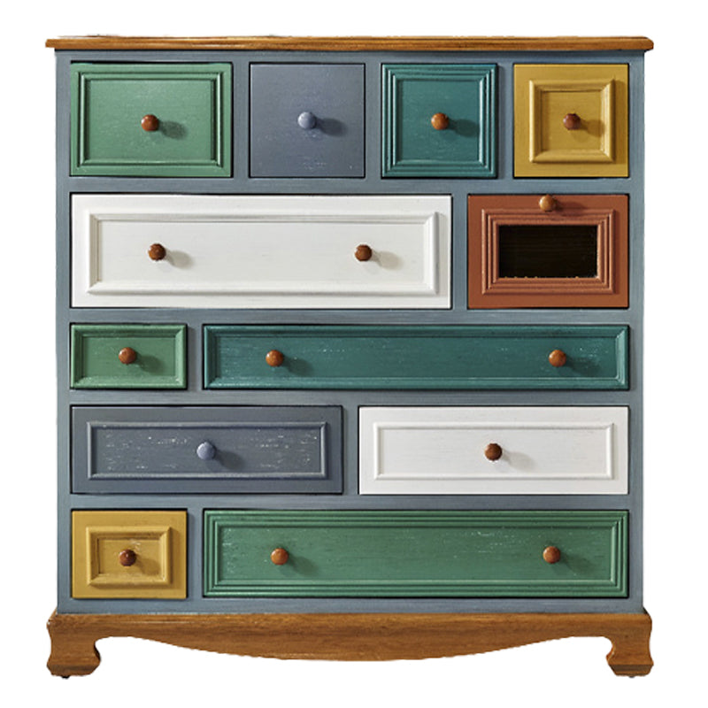 Amerikaanse traditionele opbergkast vast hout opbergkast dressoir