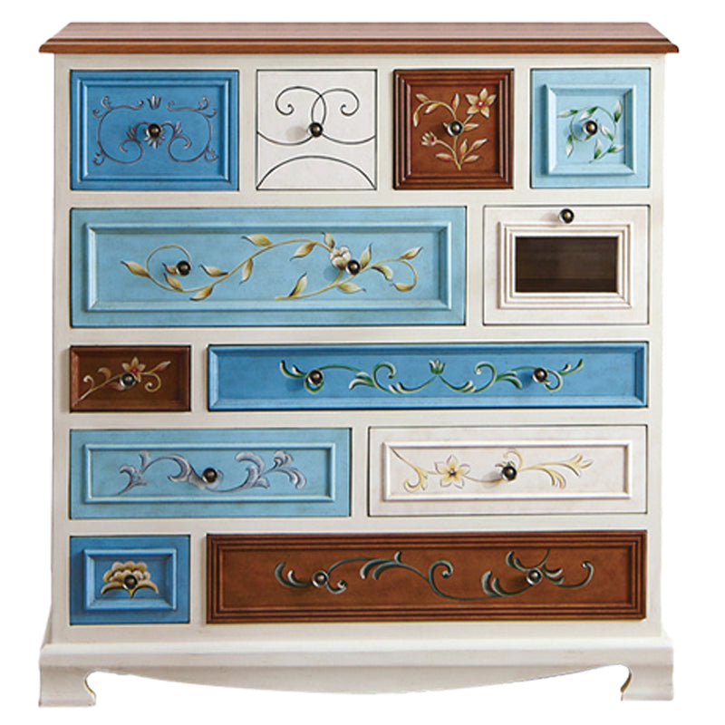 Amerikaanse traditionele opbergkast vast hout opbergkast dressoir