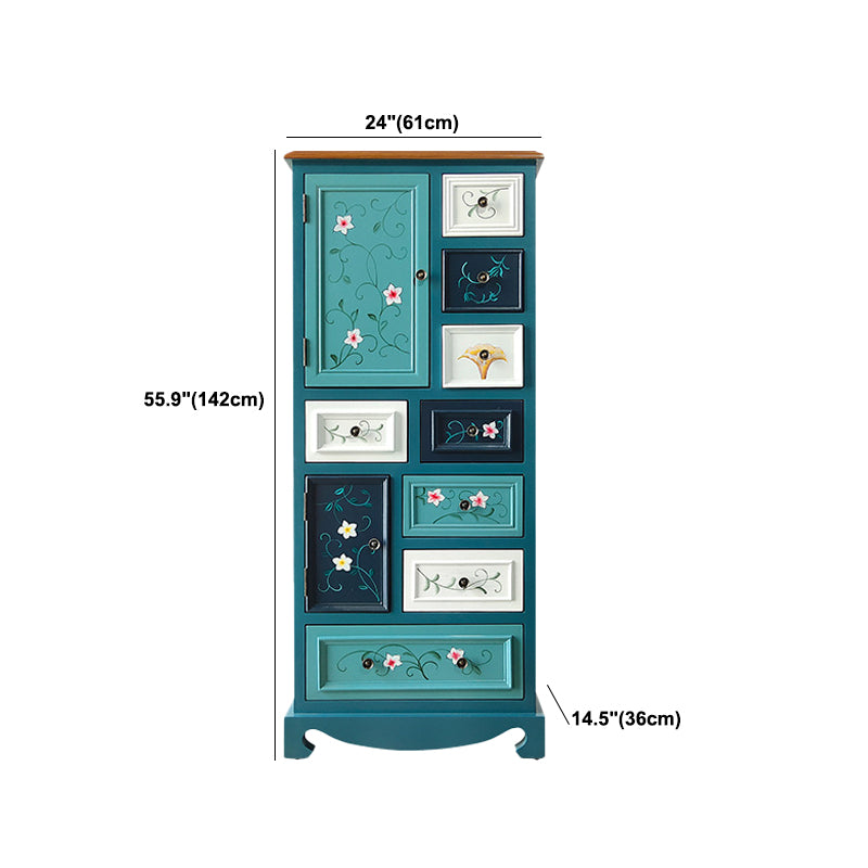 Amerikaanse traditionele opbergkast vast hout opbergkast dressoir