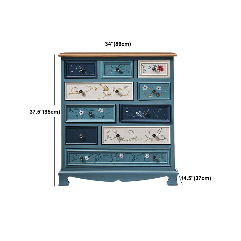 Amerikaanse traditionele opbergkast vast hout opbergkast dressoir