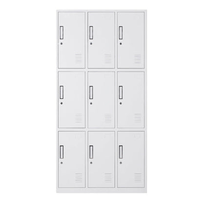 White Hinged Wardrobe Cabinet Contemporary Steel Wardrobe Armoire 9 Clearhalo 'Armoires & Wardrobes' 'armoires_wardrobes' 'Bedroom Furniture' 'furn' 'furn_armoires_wardrobes' 'Furniture' 6074489