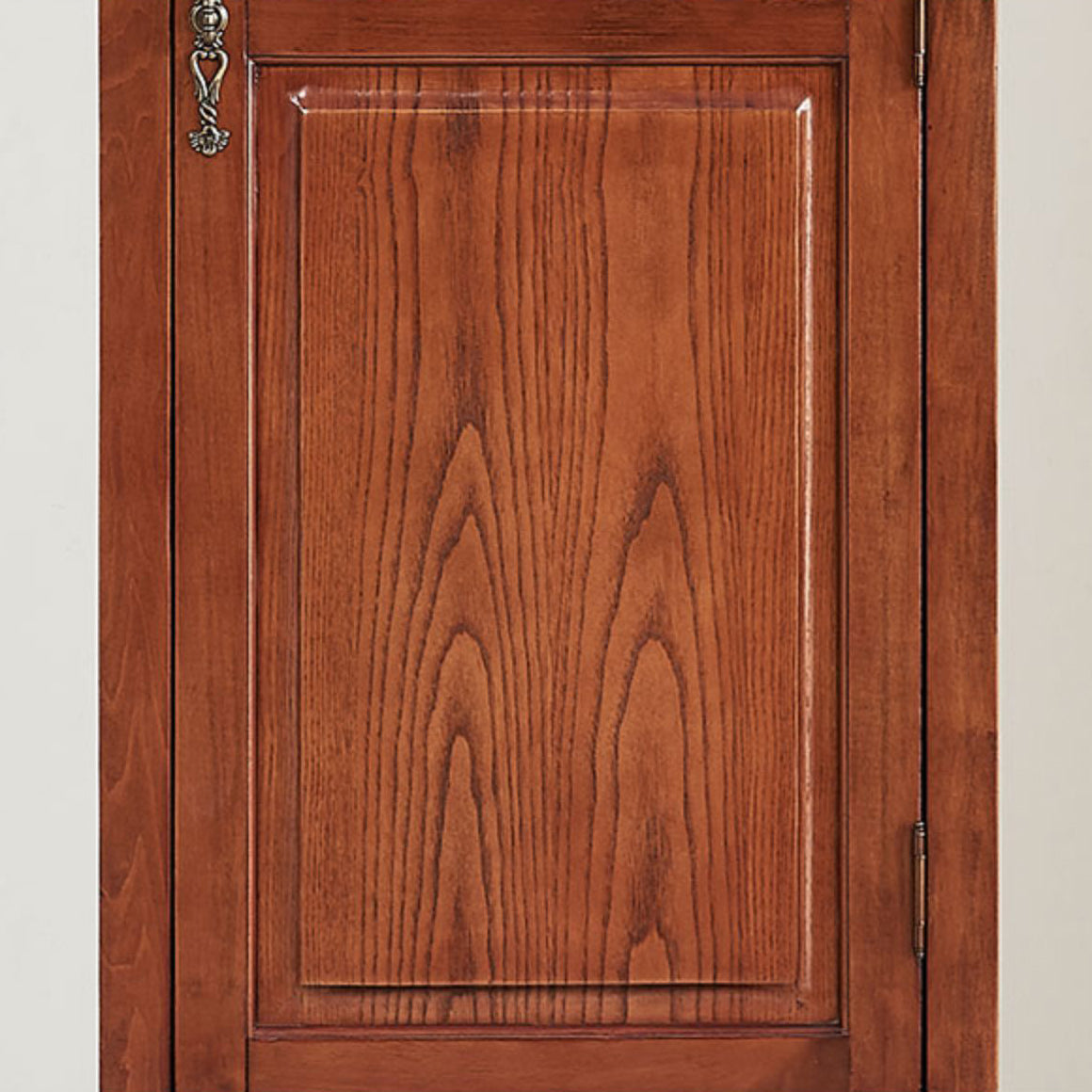 Traditionele rubberwood araRoire voor home matte afwerking kast met scharnierende deur