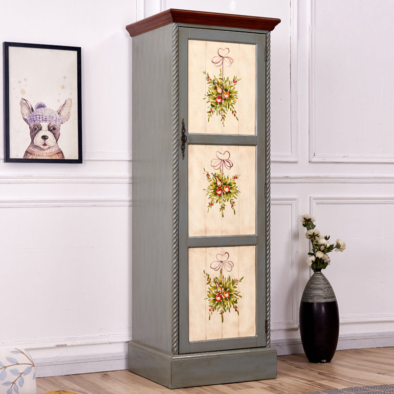 Armoire de rangement en bois de bouleau traditionnel armoire finale mate pour la maison