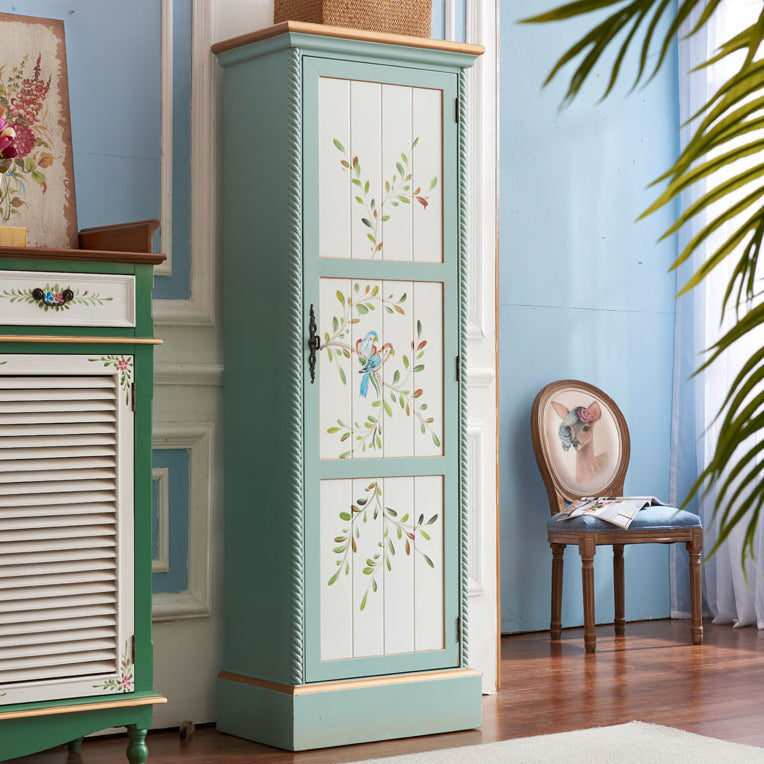 Armoire de rangement en bois de bouleau traditionnel armoire finale mate pour la maison