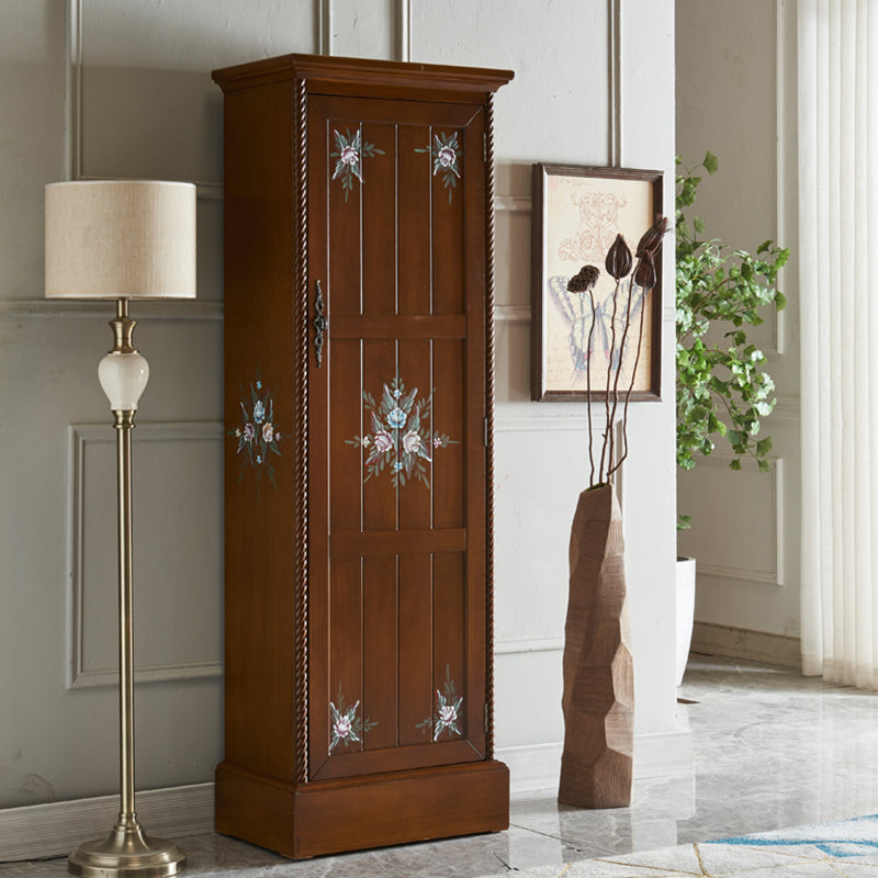 Armoire de rangement en bois de bouleau traditionnel armoire finale mate pour la maison