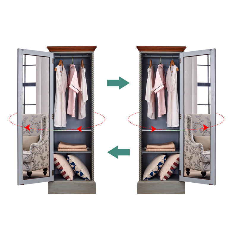 Armoire de rangement en bois de bouleau traditionnel armoire finale mate pour la maison