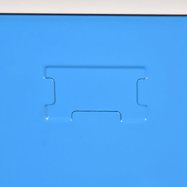 Eigentijdse stalen opbergkastje niet-hangende garderobe armoire