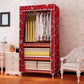 Modern Storage Cabinet for Home Matte Finish Cabinet with Wooden Frame