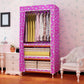 Modern Storage Cabinet for Home Matte Finish Cabinet with Wooden Frame