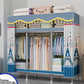 Contemporary Wardrobe Armoire Steel Wardrobe Closet with Legs
