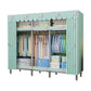 Contemporary Wardrobe Armoire Steel Wardrobe Closet with Legs