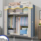 Contemporary Wardrobe Armoire Steel Wardrobe Closet with Legs