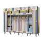Contemporary Wardrobe Armoire Steel Wardrobe Closet with Legs