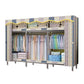 Contemporary Wardrobe Armoire Steel Wardrobe Closet with Legs